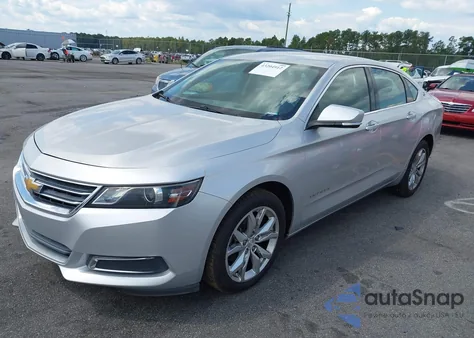 2017 Chevrolet Impala 1Lt из США, поврежденный, VIN 2G1105S34H9155377